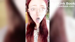 gross girl gets exposed