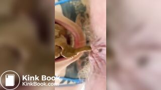 Mouthful for worthless human toilet shit whore