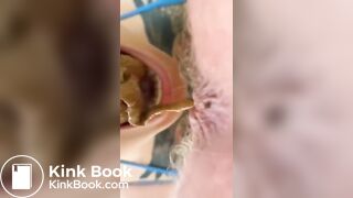 Mouthful for worthless human toilet shit whore