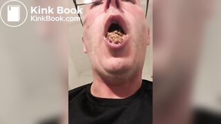 Eat own shit - " Scat, puke, piss and cum"