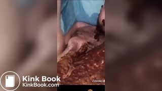 Gay Bi Guy - Self Mess - Diarrhea Brown Showers