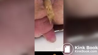 Gay Bi Guy - Self Mess - Diarrhea Brown Showers
