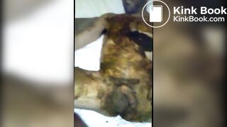 smearing & eating shit