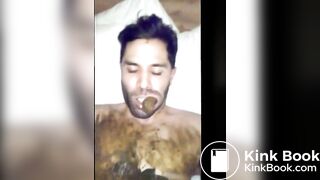 smearing & eating shit