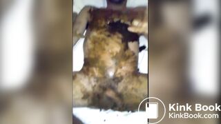 smearing & eating shit