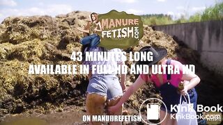 Cowgirls Filthy adventure in cowshit