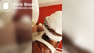 How to feed a scat slut!