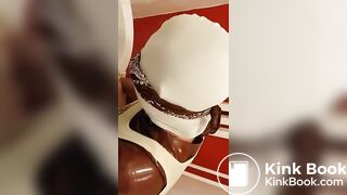 How to feed a scat slut!