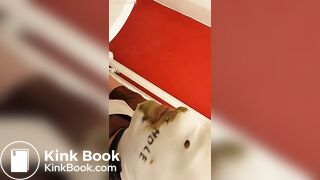 How to feed a scat slut!