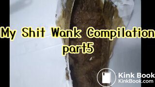 a chubby guys shit wanking compilation