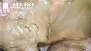 Fat Drunk Skank Sucks Shit Covered Cock