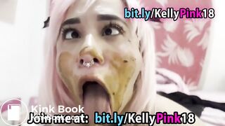 shit face smearing dirty atm