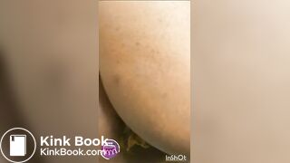 Solo ebony big tits scat toilet