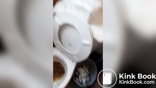 Ass explosion toilet nightmares  - Men That Shit on Camera