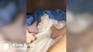 Pooping on the bed