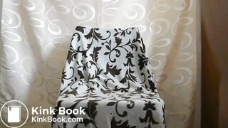 Hot Latina Shitting Off Chair