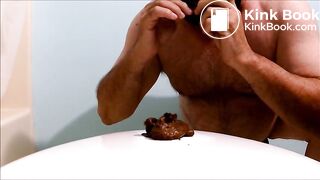 eating shit