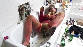 fat ugly dumpcum public for expose Shit Elke publi - Shemale Scat