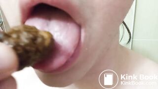 Sucking shit