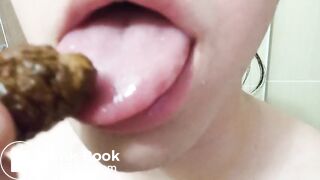 Sucking shit