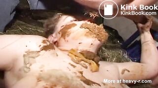 Skank Rims Shitting Asshole & Eats Shit