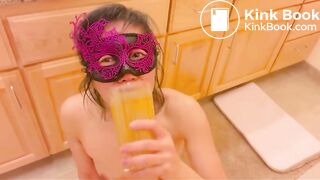 Slave Drinks Shit And Piss Shake