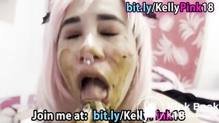 dirty anal shit face smearing