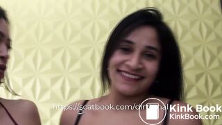 Puke threesome vomit with Lanavillafuerte and Puky - Scat + Piss + Puke