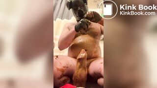 chubby pig dirty dildo session