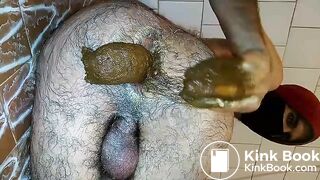 I put my fist in my fucking ass and take shit out