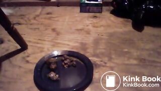 Mom Daughter Boyfriend shit feeding - She begins