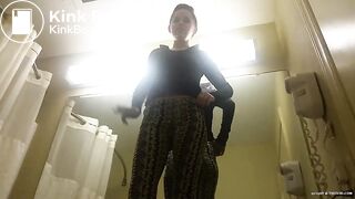 Foxyj Shits Off Countertop