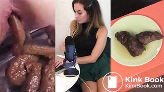 Miss Bell ASMR Sissy Poop ???? Scat Trap Compilati