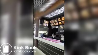 Eating my shit from public toilet