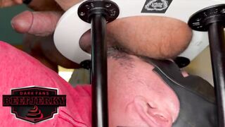 BrownMuscleBear Feeds Daddy darkfanscombeefjerky