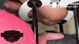 BrownMuscleBear Feeds Daddy darkfanscombeefjerky