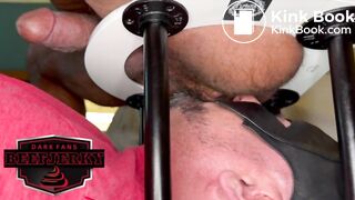 BrownMuscleBear Feeds Daddy darkfanscombeefjerky