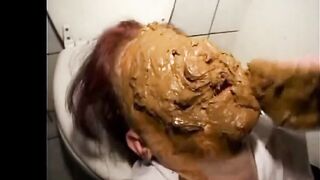 Extreme scat eating
