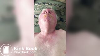 He chews down my shit