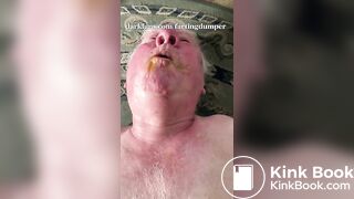 He chews down my shit