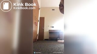 Abby doing naughty stuff