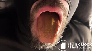 HE CHEWS & SWALLOWS MY SHIT