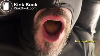 HE CHEWS & SWALLOWS MY SHIT