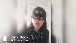 Retard bitch eating shit from man's asshole