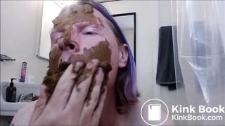 shit facial compilation (44 scenes)