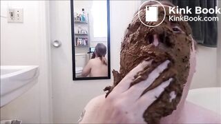 shit facial compilation (44 scenes)