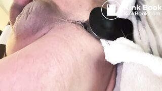 Riding my smallest dildo -- no scat this time