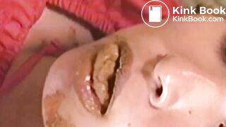 VINTAGE ASIAN SHIT IN MOUTH
