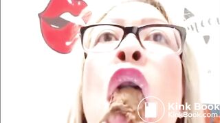 Geek Eating Shit