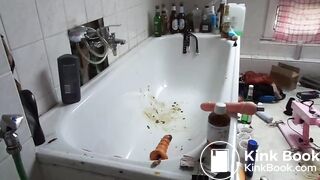 fette perverse Sau allein zu Haus